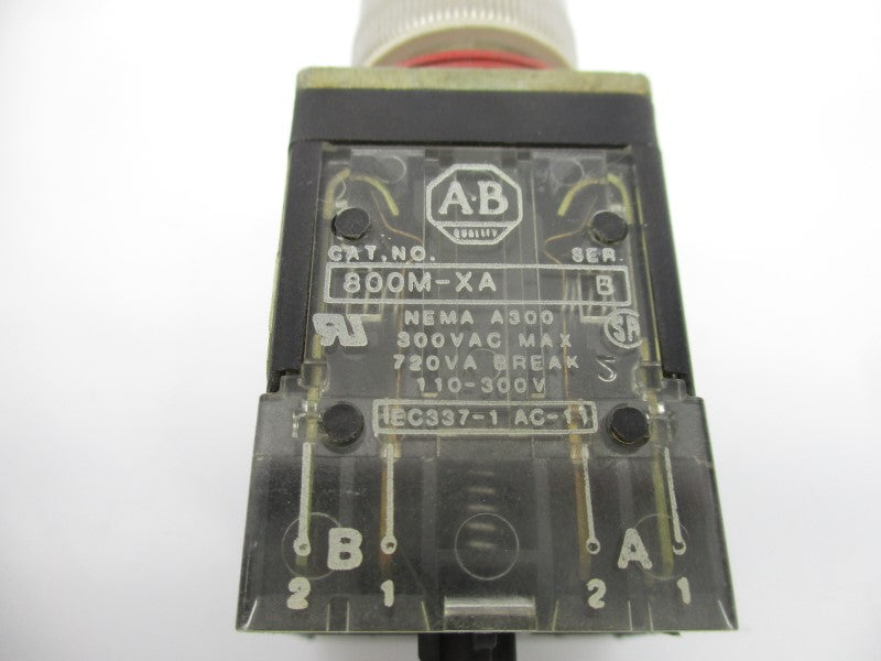 ALLEN BRADLEY 800MR-A1 SER. A 300VAC NSNP