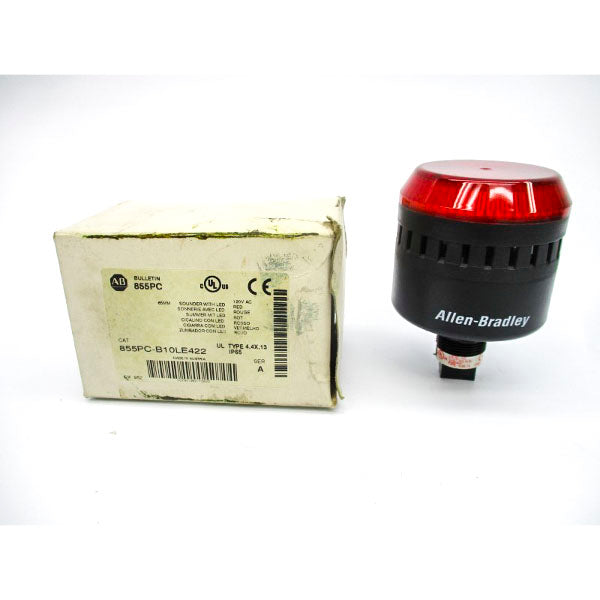 ALLEN BRADLEY 855PC-B10LE422 SER. A 120VAC (WH) NSMP