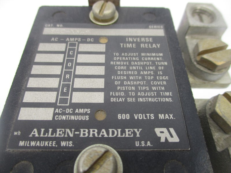 ALLEN BRADLEY 810-NX45 SER. B 600V UNMP