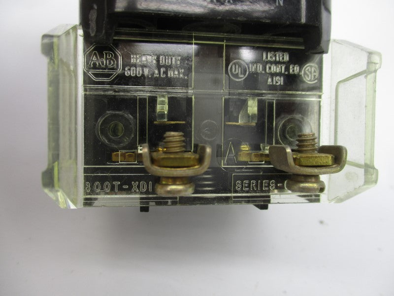 ALLEN BRADLEY 800T-A4D1 SER. N 600VAC NSNP