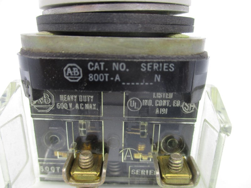 ALLEN BRADLEY 800T-A4D1 SER. N 600VAC NSNP