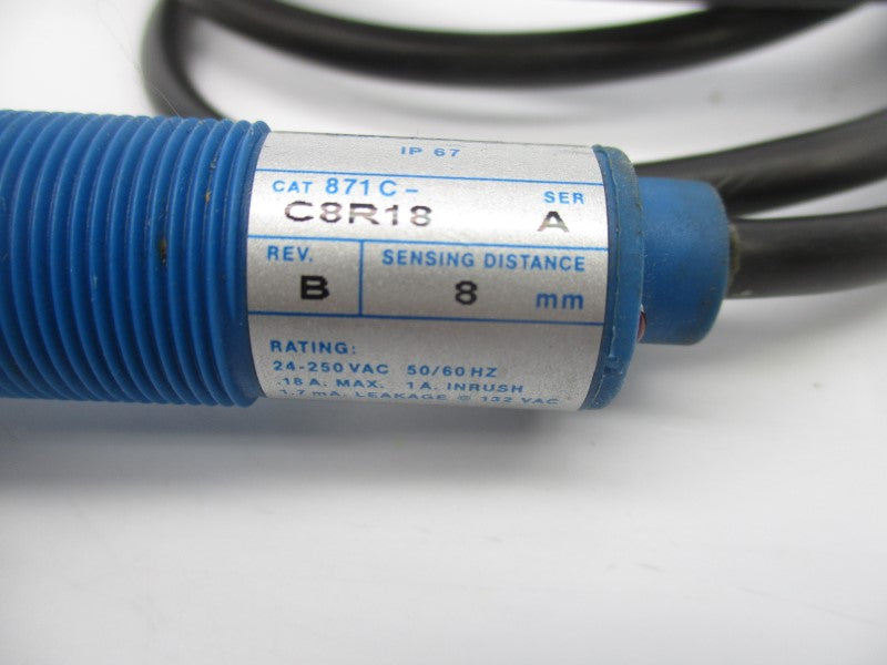 ALLEN BRADLEY 871C-C8R18 SER. A 24-250VAC 0.18A UNMP