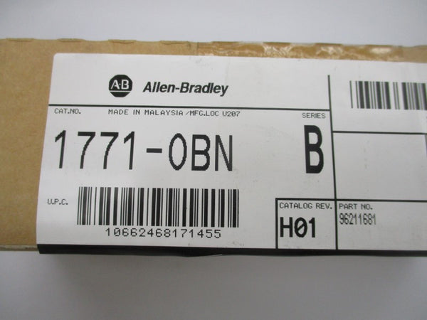 ALLEN BRADLEY 1771-OBN SER. B DATE 2010 REV. D04 NSFS
