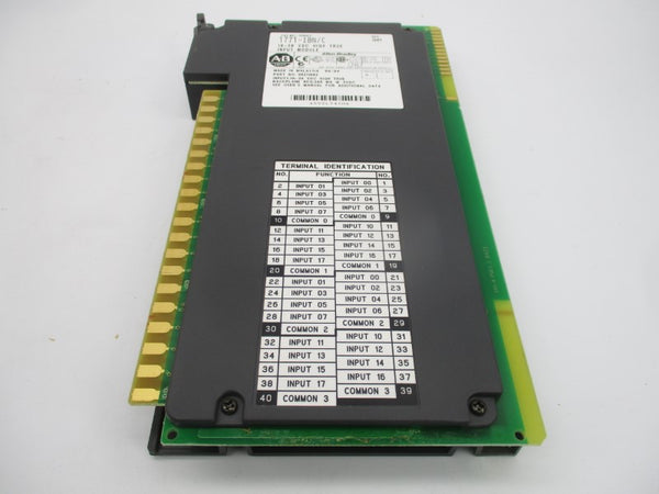 ALLEN BRADLEY 1771-IBN SER. C 10-30VDC REV. G01 NSMP