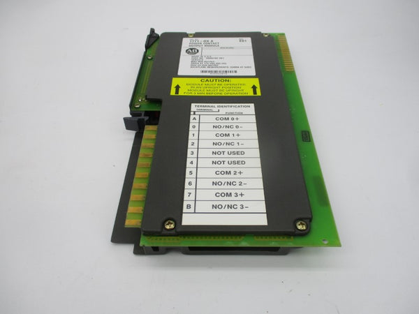 ALLEN BRADLEY 1771-OX SER. A 250VAC 2A REV. E01 NSMP