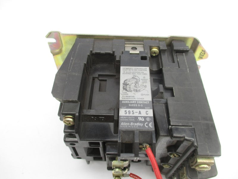 ALLEN BRADLEY 500F-B0D930 SER. B 110/115-120V 27A (AS PICTURED) UNMP