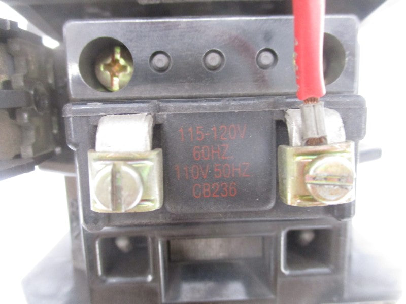 ALLEN BRADLEY 500F-B0D930 SER. B 110/115-120V 27A (AS PICTURED) UNMP