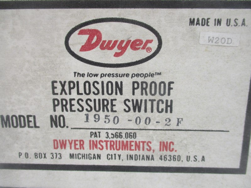 DWYER 1950-00-2F NSFS