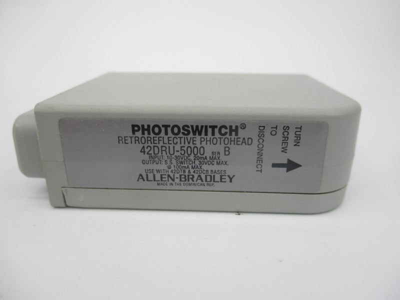 ALLEN BRADLEY 42DRU-5000 SER. B 10-30VDC NSNP