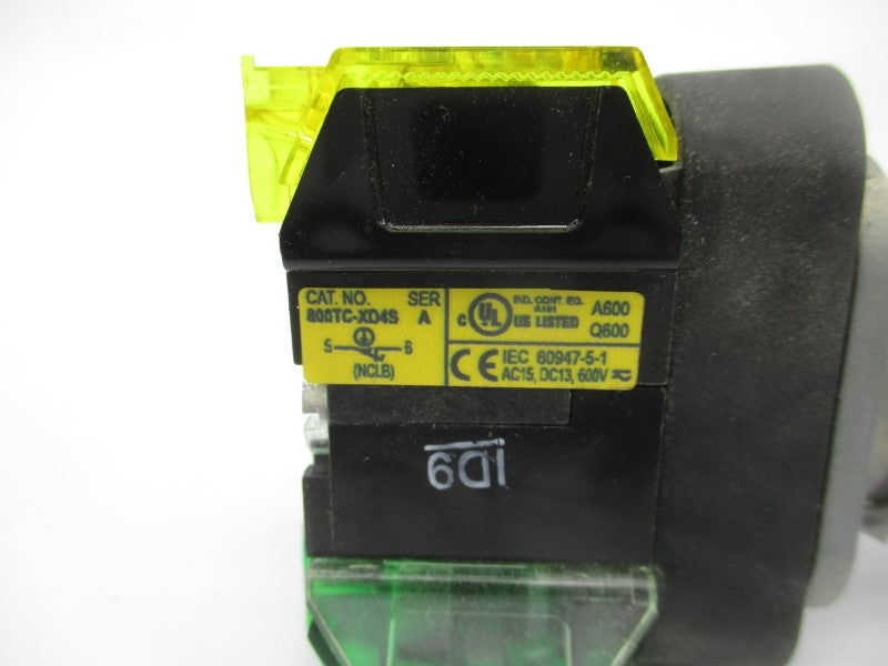 ALLEN BRADLEY 800TC-FXT6A1S SER. T 600V (WH) NSMP