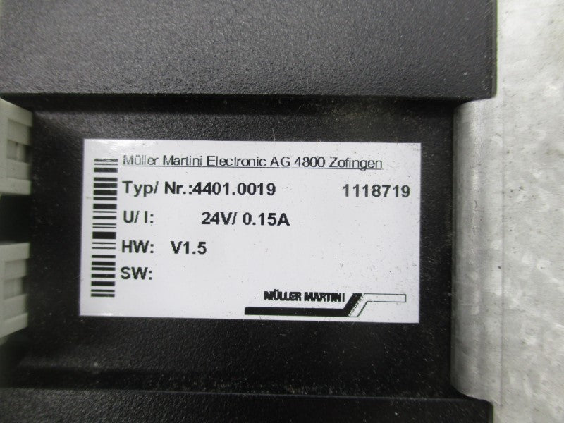 MULLER MARTINI 4401.0019 24V 0.15A UNMP