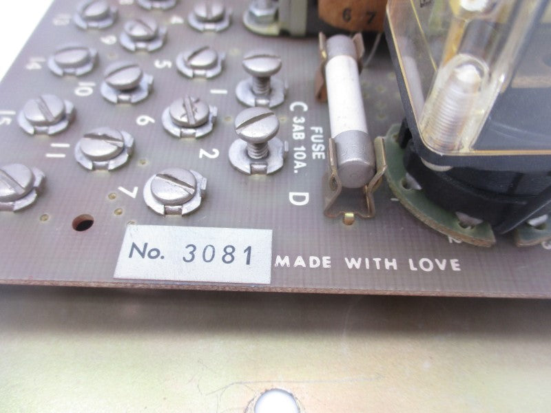LOVE CONTROLS 3081 UNMP