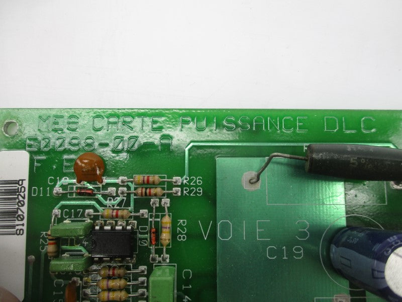 MEG CARTE E0098-00-A 24VDC UNMP