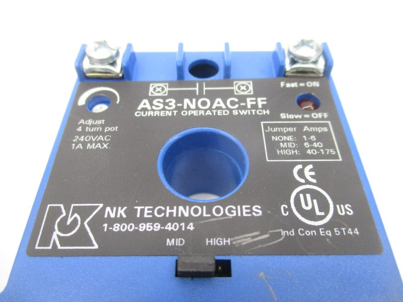 NK TECHNOLOGIES AS3-NOAC-FF 240VAC 1A NSMP