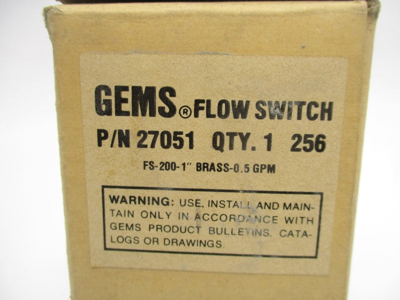 GEMS FS-200-1" 27051 50-240VAC NSMP