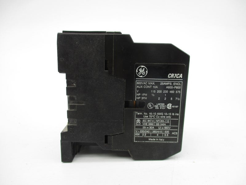 GENERAL ELECTRIC CR7CA 120V NSNP