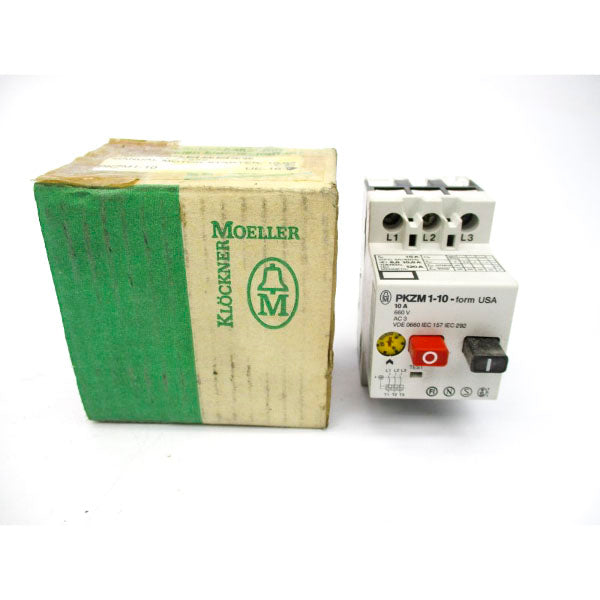 KLOCKNER MOELLER PKZM1-10 660V 10A NSMP