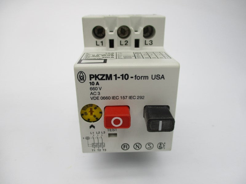 KLOCKNER MOELLER PKZM1-10 660V 10A NSMP