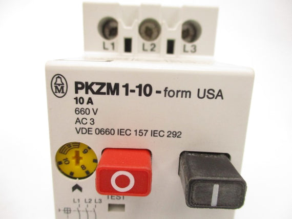 KLOCKNER MOELLER PKZM1-10 660V 10A NSMP
