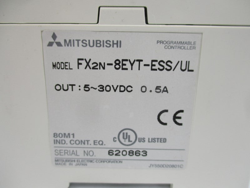 MITSUBISHI FX2N-8EYT-ESS/UL 5-30VDC 0.5A NSMP