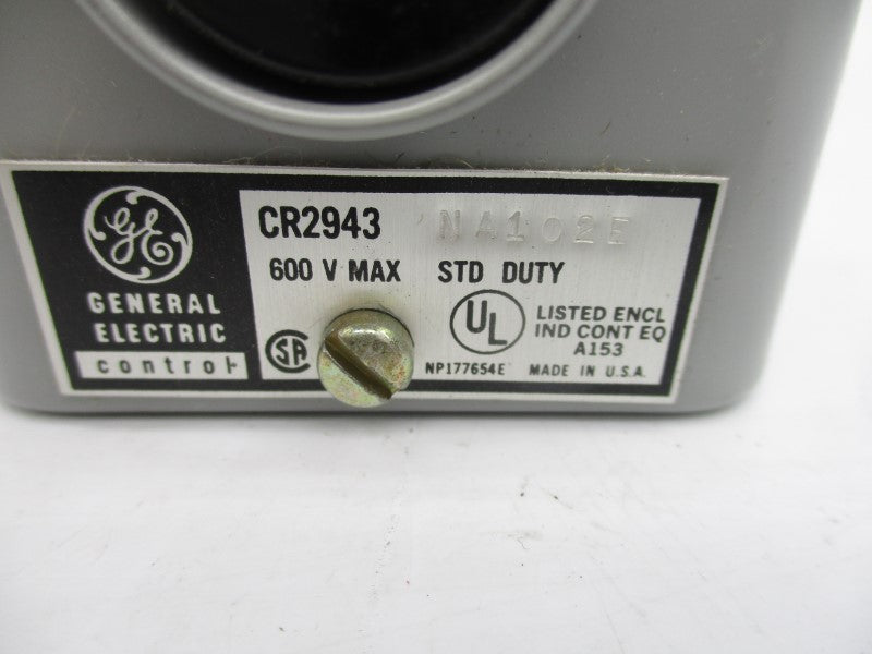 GENERAL ELECTRIC CR2943NA102E 600V (AS PICTURED) NSMP
