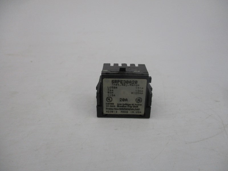 GENERAL ELECTRIC SRPE30A20 20A NSMP