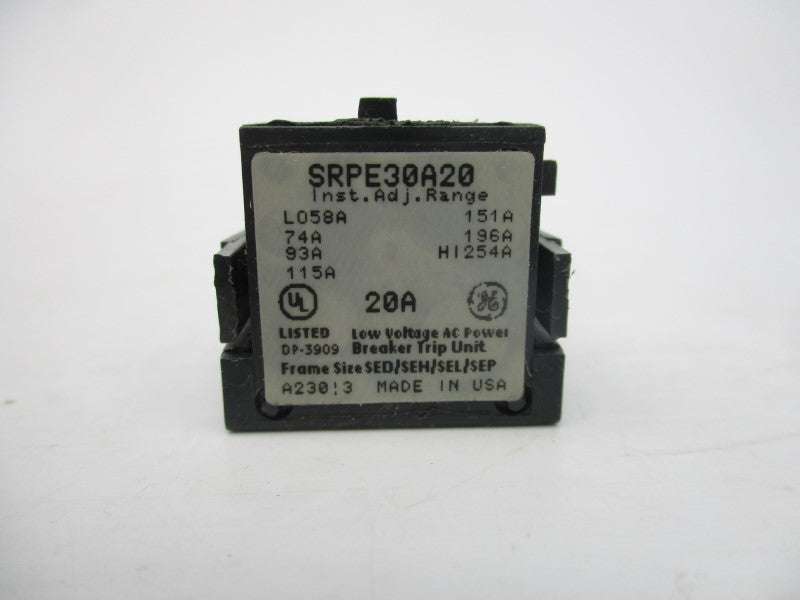 GENERAL ELECTRIC SRPE30A20 20A NSMP