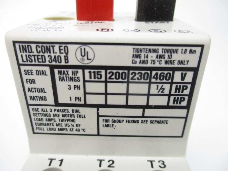 KLOCKNER MOELLER PKZM1-0.6 0.4-0.6A NSNP