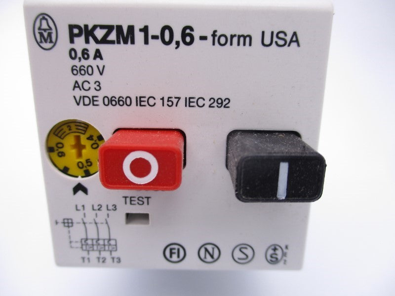 KLOCKNER MOELLER PKZM1-0.6 0.4-0.6A NSNP