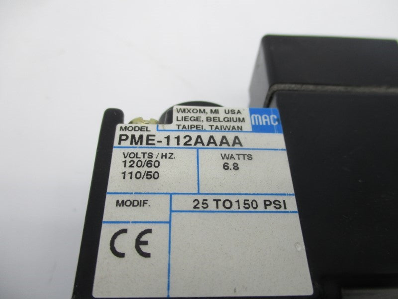 MAC 714C-12-PI-111AA 110/120V 25-150PSI NSNP