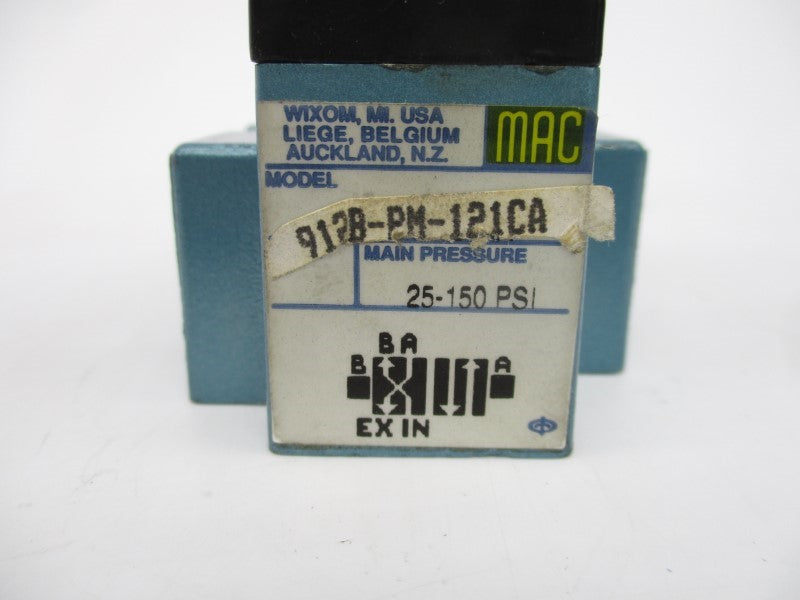 MAC 912B-PM-121CA 220/240V 25-150PSI NSNP
