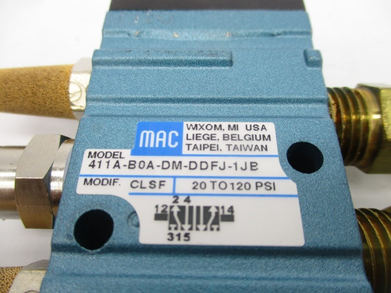 MAC 411A-B0A-DM-DDFJ-1JB 24VDC 20-120PSI NSNP