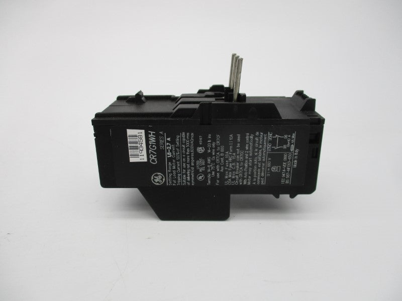 GENERAL ELECTRIC CR7G1WH SER. A 600V 1.8-2.7A NSNP