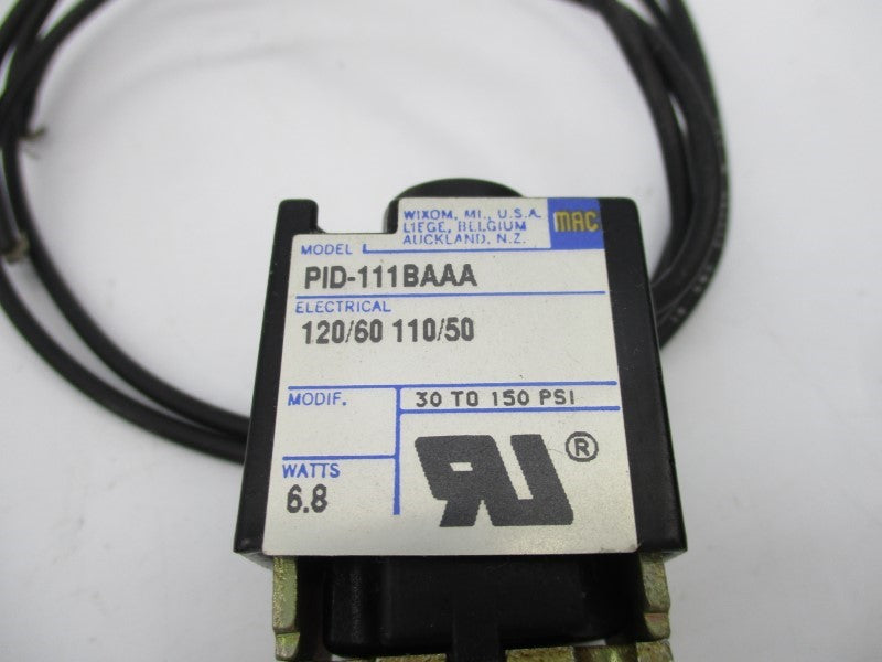 MAC PID-111BAAA 110/120V 30-150PSI (AS PICTURED) NSNP