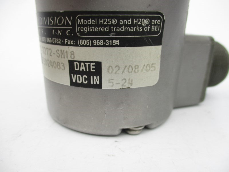 BEI XH25D-SS-5000-T2-ABZC-7272-SM18 5-24VDC UNMP