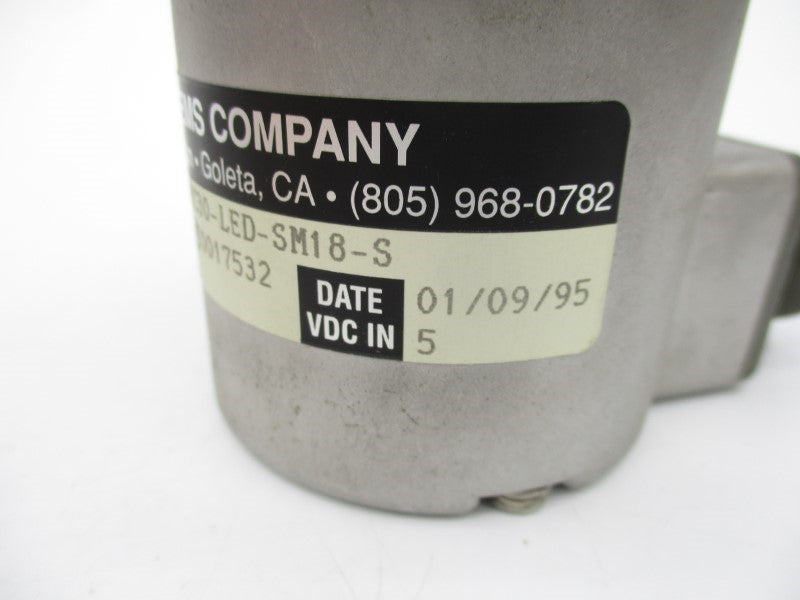 BEI H25E-F4-SS-600-ABC-88C30-LED-SM18-S 5VDC UNMP