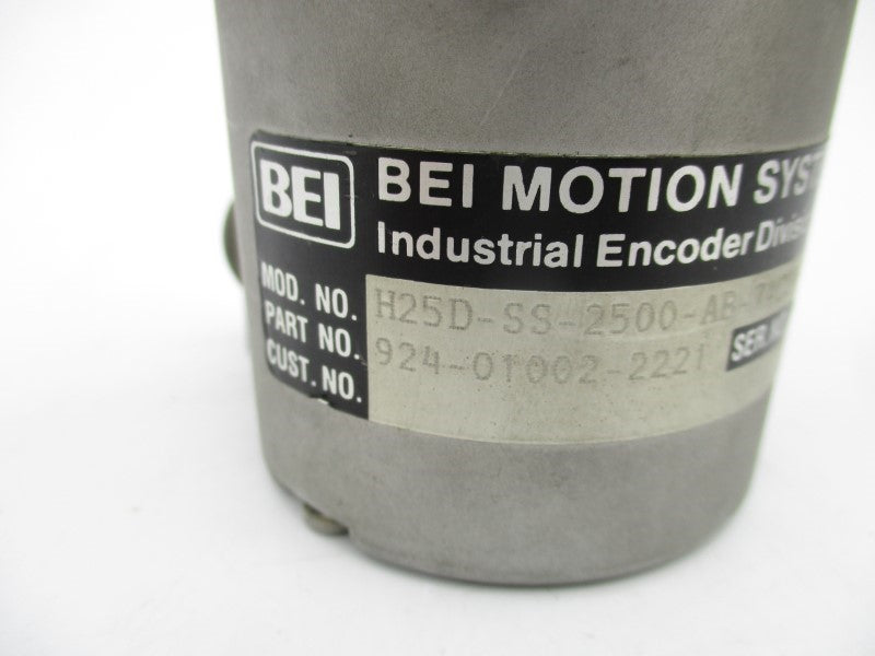 BEI H25D-SS-2500-AB-74C04-LED-SM16-S 15VDC UNMP
