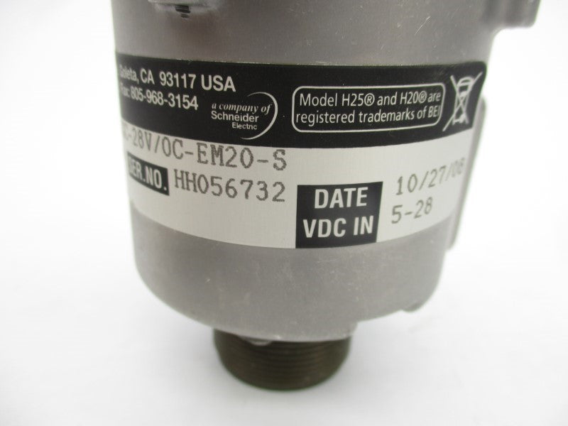 BEI H25D-SS-CCW-8GC-28V/0C-EM20-S 5-28VDC NSNP