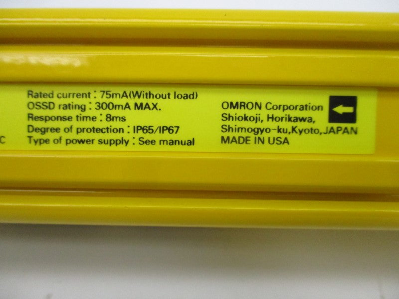 OMRON F3SG-4RA0430-30-D 24VDC 0.3-20M NSNP