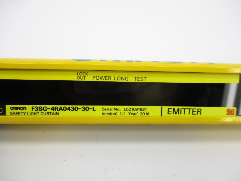 OMRON F3SG-4RA0430-30-L 24VDC 0.3-20M NSNP