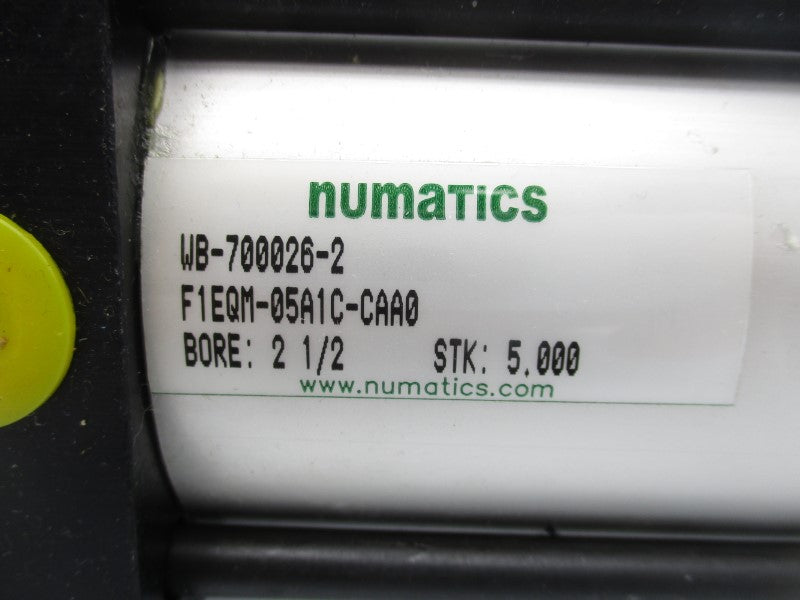 NUMATICS F1EQM-05A1C-CAA0 WB-700026-2 2-1/2" NSNP