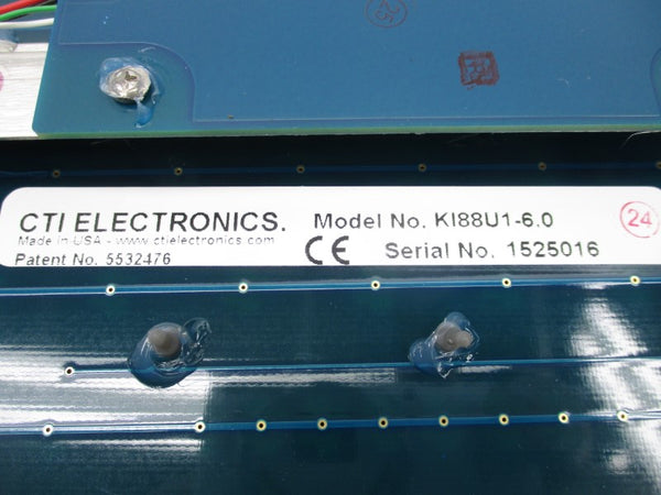 CTI ELECTRONICS KI88U1-6.0 (AS PICTURED) NSMP