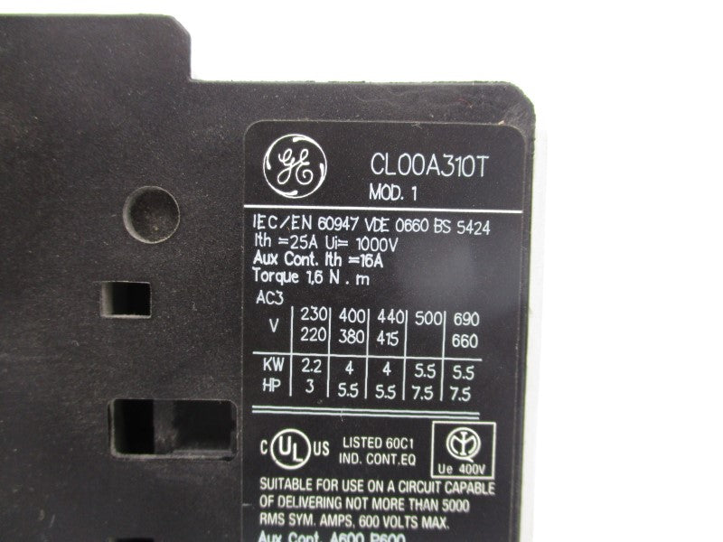 GENERAL ELECTRIC CL00A310T 24V 25A NSNP