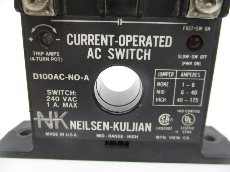 NEILSEN-KULJIAN D100AC-NO-A 240VAC 1A NSNP