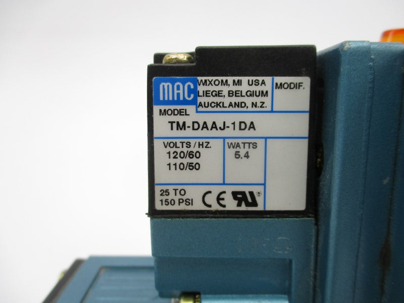 MAC 82A-AC-000-TM-DAAP-1DA 110/120V 25-150PSI NSNP