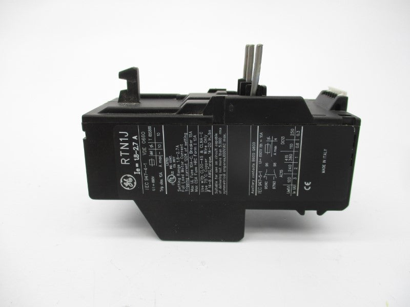 GENERAL ELECTRIC RTN1J 600VAC 1.8-2.7A UNMP