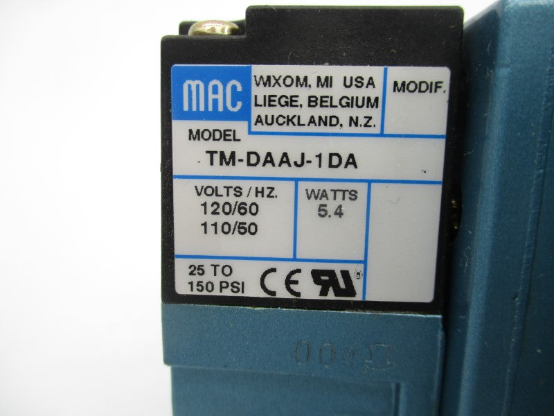 MAC 82A-FC-CKA-TM-DAAP-1DA 110/120V 25-150PSI (AS PICTURED) NSNP