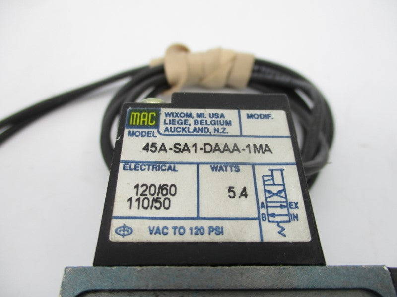 MAC 45A-SA1-DAAA-1MA 110/120V 120PSI NSNP