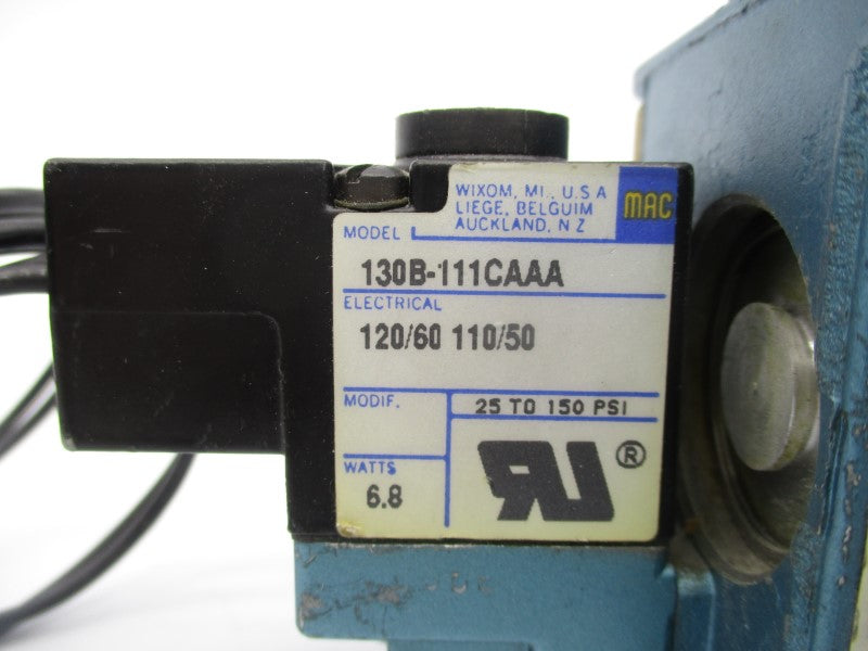 MAC 56C-13-111CA 110/120V 25-150PSI UNMP