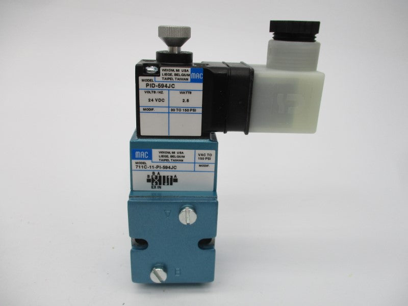 MAC 711C-11-PI-594JC 24VDC 30-150PSI NSMP